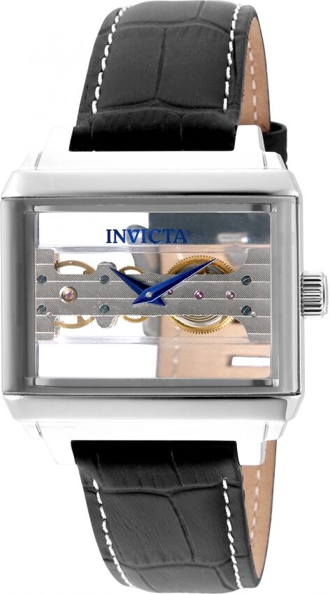 Invicta Objet D Art Hand Wind Silver Dial Men's Watch #32170 - Watches of America