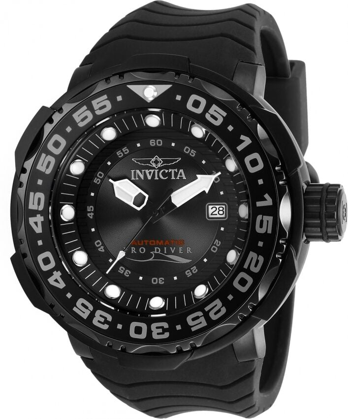 Invicta Pro Diver Automatic Black Dial Men's Watch #28788 - Watches of America