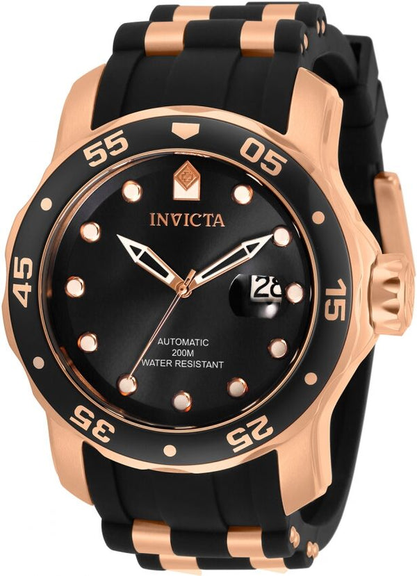 Invicta Pro Diver Automatic Black Dial Men's Watch #33340 - Watches of America