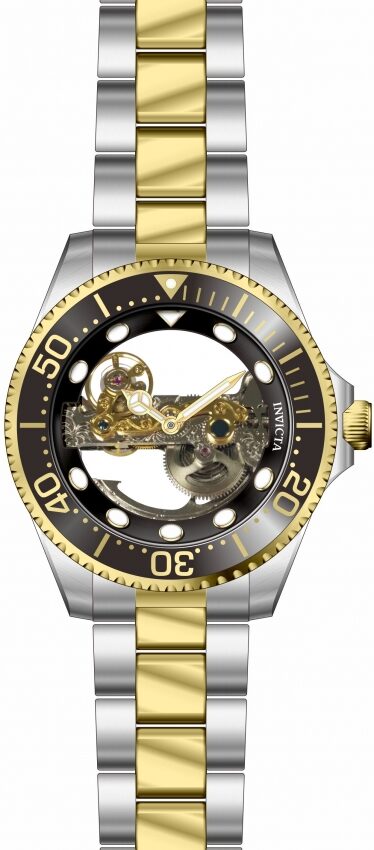 Invicta Pro Diver Automatic Black Dial Men's Watch #34449 - Watches of America