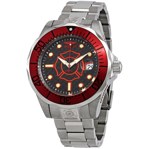 Invicta Pro Diver Automatic Black Dial Stainless Steel Men's Watch #23148 - Watches of America