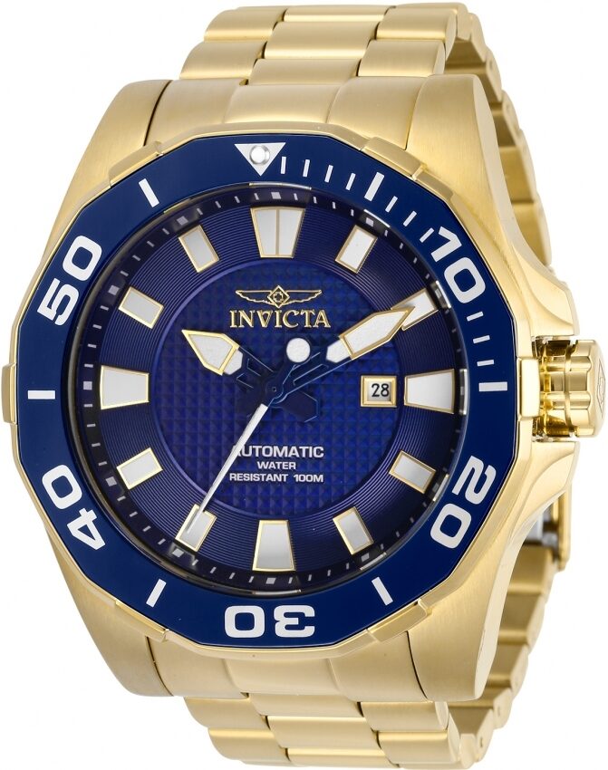 Invicta Pro Diver Automatic Blue Dial Men's Watch #30514 - Watches of America