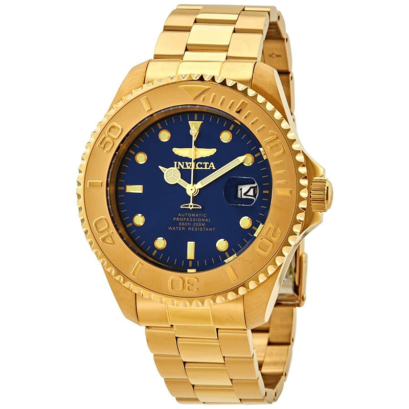 Invicta pro diver blue and gold online