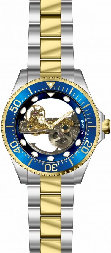 Invicta Pro Diver Automatic Blue Dial Men's Watch #34450 - Watches of America