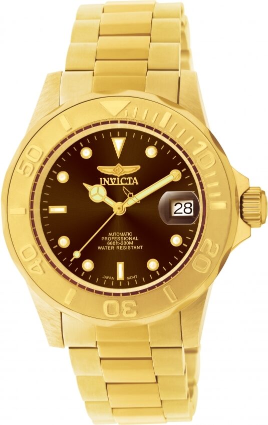 Invicta Pro Diver Automatic Brown Dial Men's Watch #11240 - Watches of America