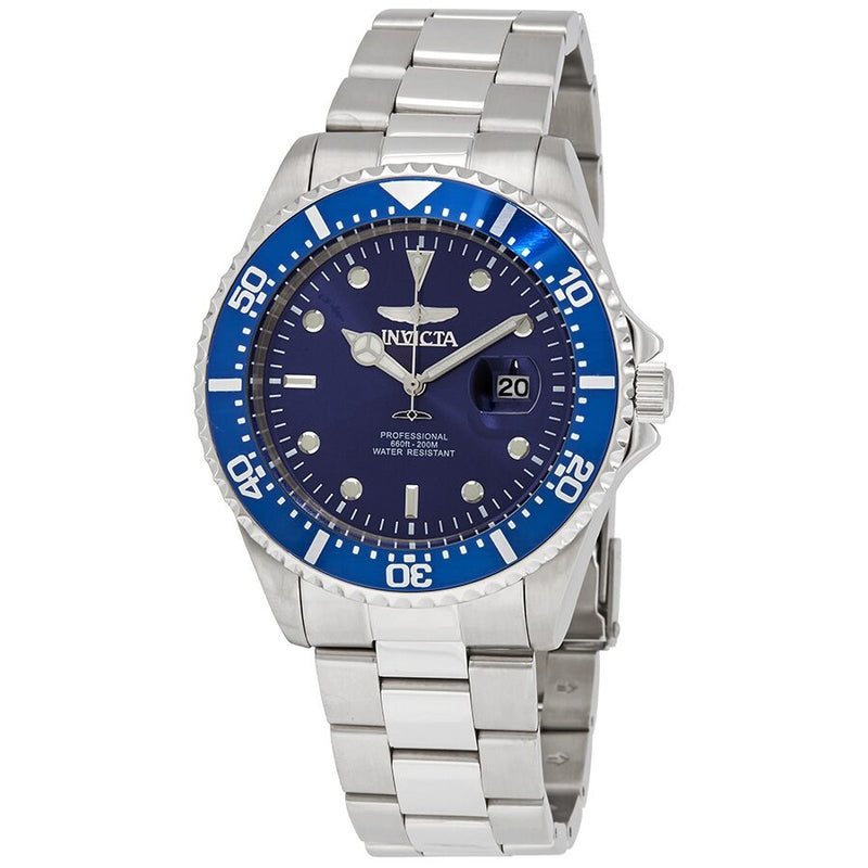 Invicta Pro Diver Blue Dial Men's Watch #22019 - Watches of America