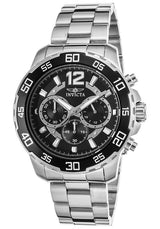 Invicta Pro Diver Chronograph Black Dial Men's Watch #22712 - Watches of America