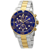 Invicta Pro Diver Chronograph Blue Dial Men's Watch #1773 - Watches of America