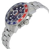 Invicta Pro Diver Chronograph Blue Dial Pepsi Bezel Men's Watch #22225 - Watches of America #2