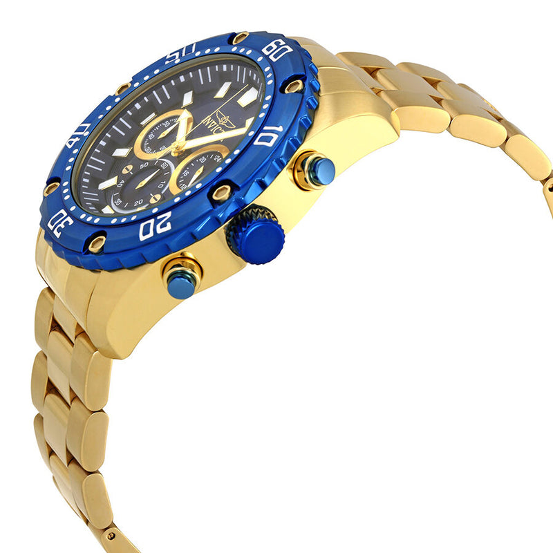 Invicta Pro Diver Chronograph Blue Dial Men's Watch #22518 - Watches of America #2