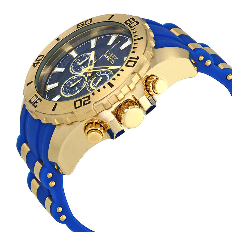 Invicta Pro Diver Chronograph Blue Dial Men's Watch #22556 - Watches of America #2