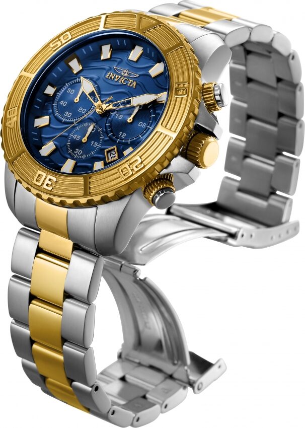 Invicta Pro Diver Chronograph Blue Dial Men's Watch #24002 - Watches of America #2