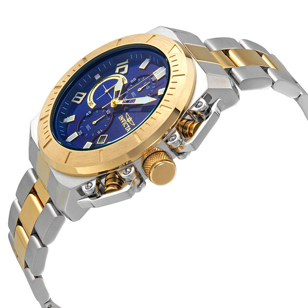 Invicta Pro Diver Chronograph Blue Glass Fiber Dial Men's Watch #23407 - Watches of America #2