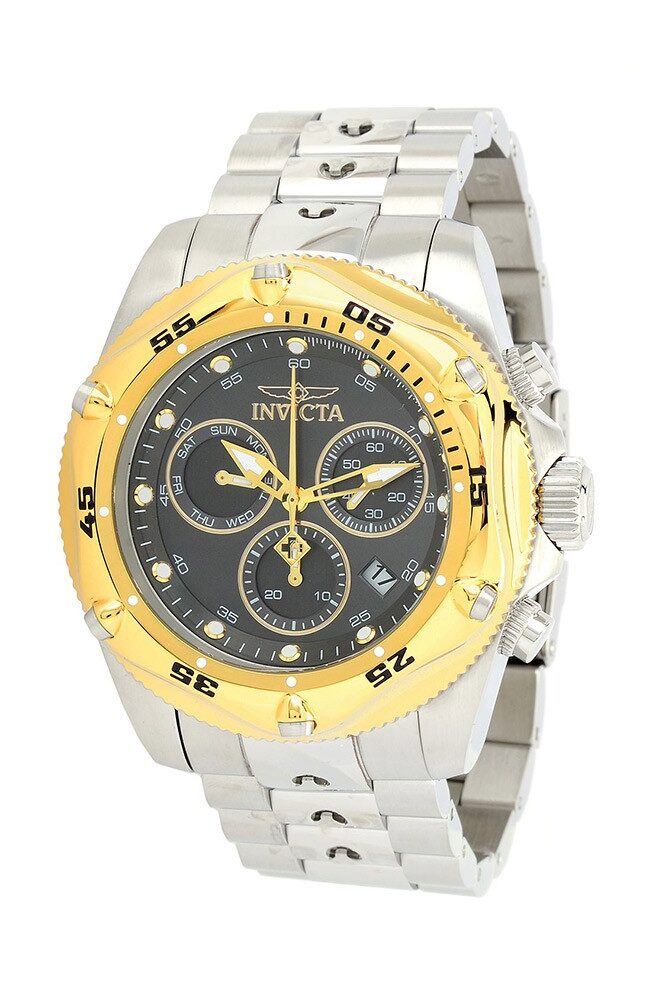 Invicta Pro Diver Chronograph Quartz Black Dial Men's Watch #31604 - Watches of America
