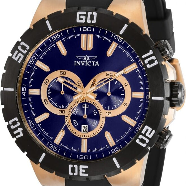 Invicta Pro Diver Chronograph Quartz Blue Dial Men s Watch 30729 Watches of America