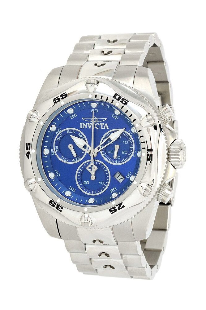 Invicta Pro Diver Chronograph Quartz Blue Dial Men's Watch #31603 - Watches of America