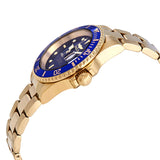 Invicta Pro Diver Gold-tone Blue Dial 40 mm Men's Watch #26974 - Watches of America #2