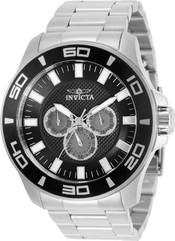 Invicta Pro Diver Quartz Black Dial Men's Watch #30782 - Watches of America