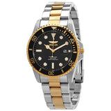 Invicta Pro Diver Quartz Black Dial Two-tone Men's Watch #33269 - Watches of America