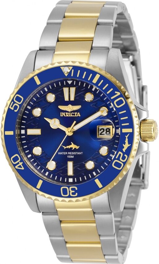 Invicta Pro Diver Quartz Blue Dial Ladies Watch #30481 - Watches of America