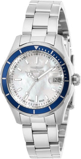 Invicta Pro Diver Quartz White Dial Ladies Watch #28644 - Watches of America