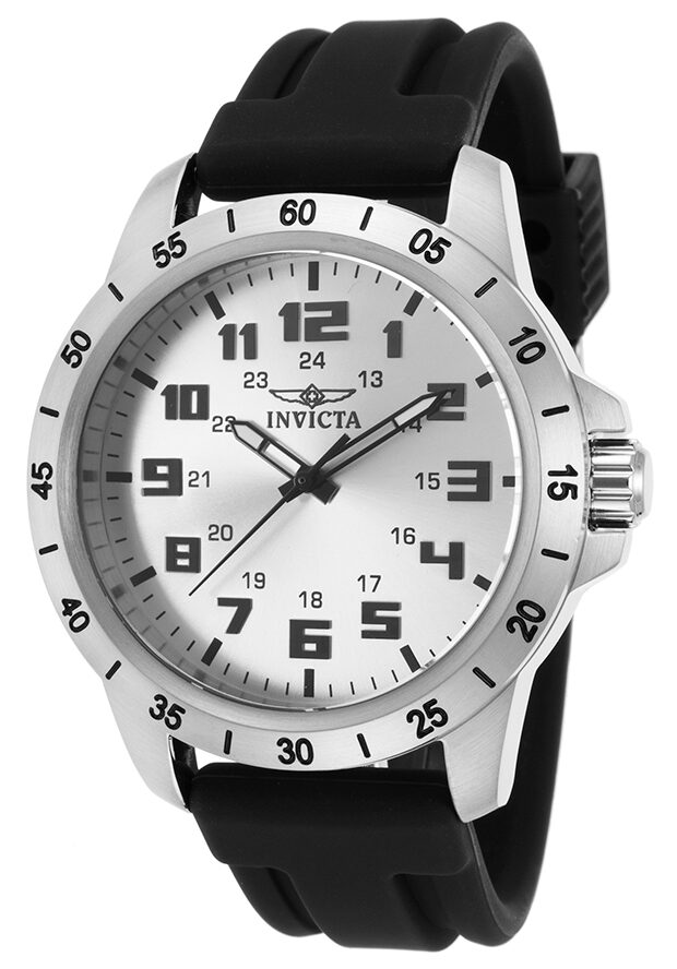 Invicta Pro Diver Silver Dial Men's Watch #21834 - Watches of America