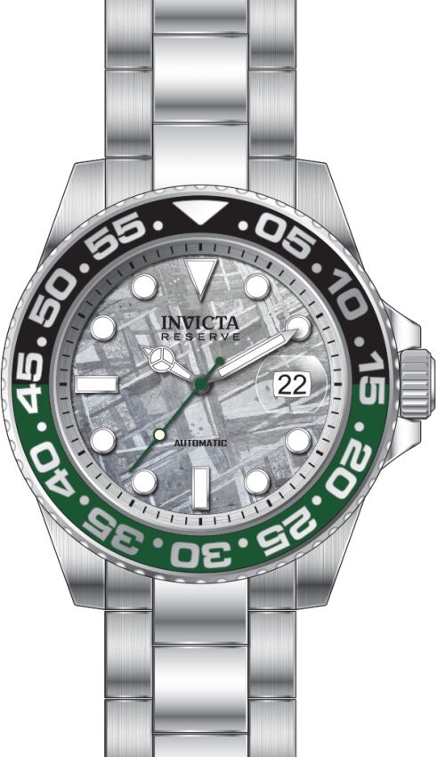 Invicta Reserve Automatic Silver Dial Men's Watch #34201 - Watches of America