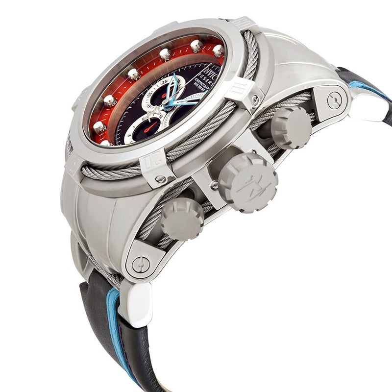 Invicta Reserve Chronograph Black and Red Dial Men's Watch #26471 - Watches of America #2