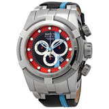 Invicta Reserve Chronograph Black and Red Dial Men's Watch #26471 - Watches of America