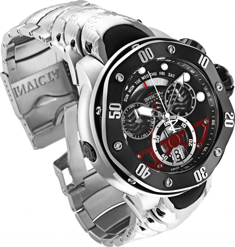 Invicta Reserve Chronograph Quartz Black Dial Men's Watch #33480 - Watches of America #2