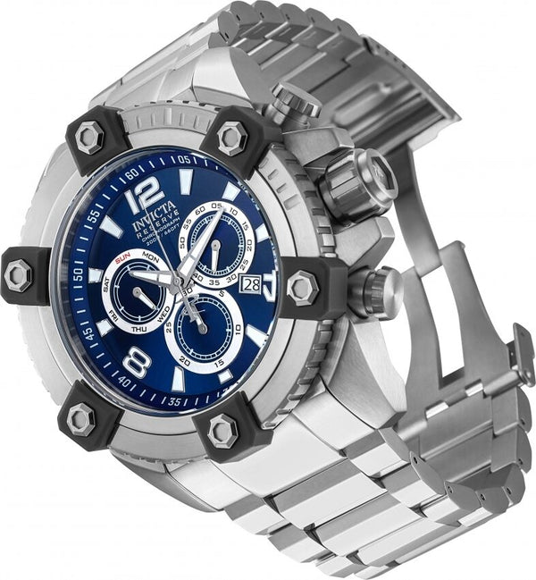 Invicta Reserve Chronograph Quartz Blue Dial Men's Watch #26108 - Watches of America #2