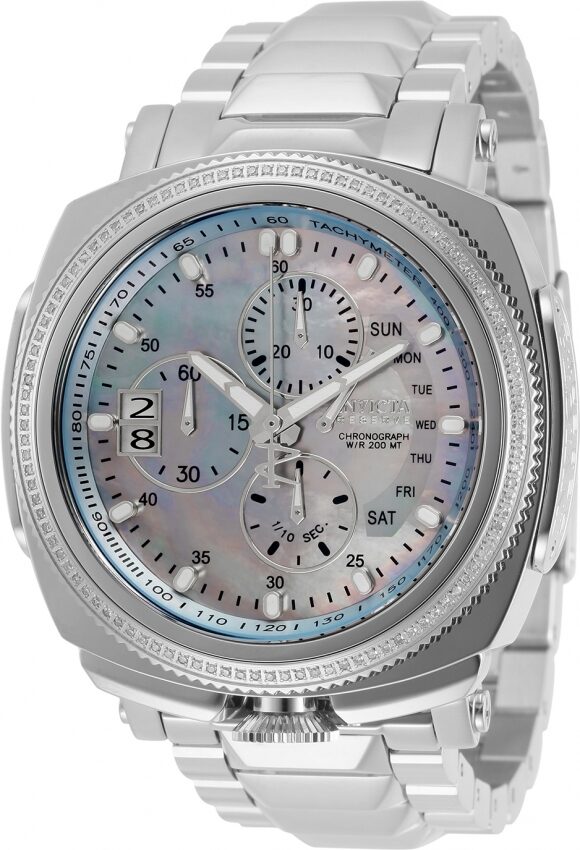 Invicta Reserve Chronograph Quartz Diamond Men's Watch #30998 - Watches of America