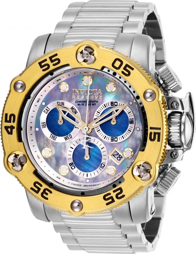 Invicta Reserve Sea Hunter Propeller Chronograph Quartz Men's Watch #28547 - Watches of America