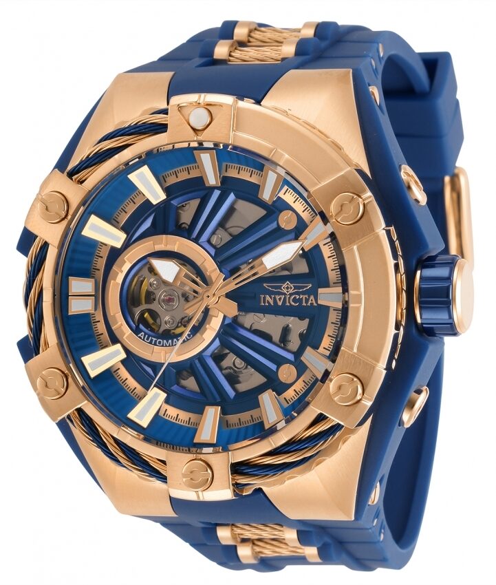 Invicta S1 Rally Automatic Blue Dial Open Heart Men's Watch #28863 - Watches of America