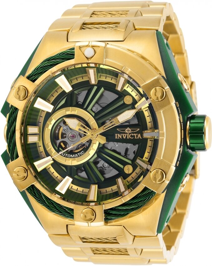 Invicta S1 Rally Automatic Green Dial Men's Watch #28869 - Watches of America