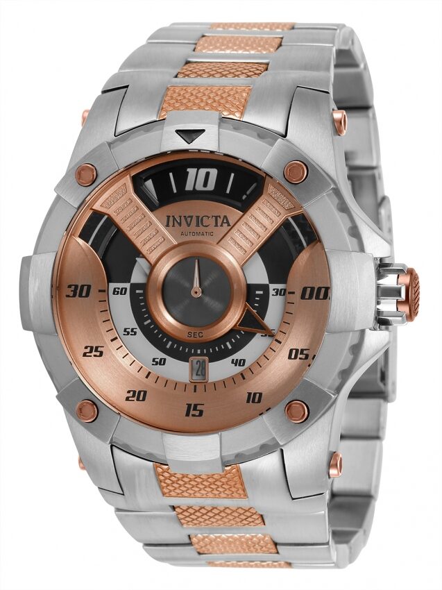 Invicta S1 Rally Automatic Rose Gold Dial Men's Watch #33493 - Watches of America