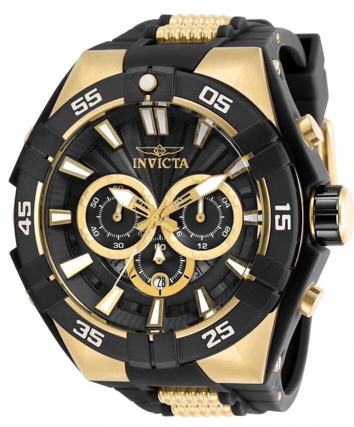 Invicta S1 Rally Chronograph Quartz Black Dial Men's Watch #28871 - Watches of America