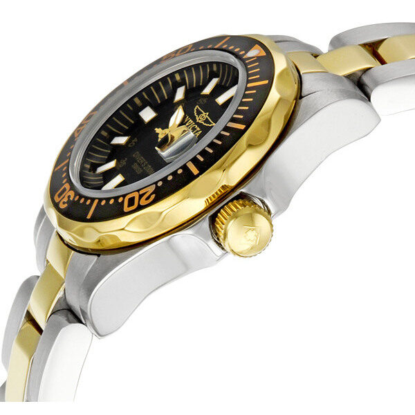 Invicta Sapphire Diver  Black Dial Two-tone Ladies Watch #7063 - Watches of America #2