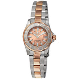 Invicta Sapphire Lady Quartz Rose dial Two-tone Ladies Watch #7067 - Watches of America