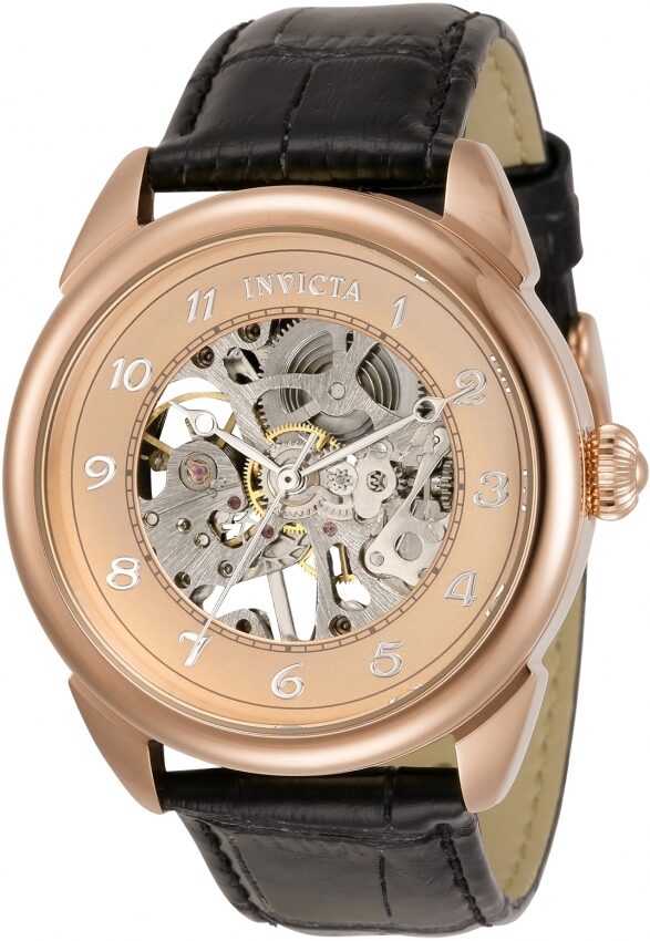 Invicta Specialty Mechanical Rose Gold Dial Men's Watch #31308 - Watches of America