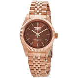 Invicta Specialty Brown Dial Rose Gold-tone Ladies Watch #29416 - Watches of America