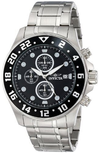 Invicta Specialty Chronograph Black Dial Men's Watch #15938 - Watches of America