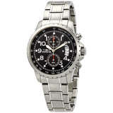 Invicta Specialty Chronograph Black Dial Stainless Steel Men's Watch #13783 - Watches of America