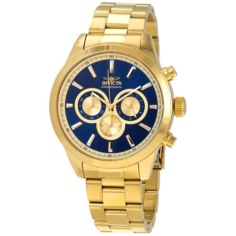 Invicta Specialty Chronograph Blue Dial Men's Watch #29175 - Watches of America