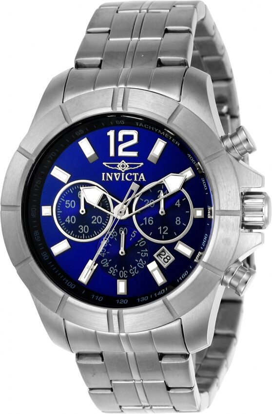 Invicta Specialty Chronograph Blue Dial Men's Watch #21464 - Watches of America