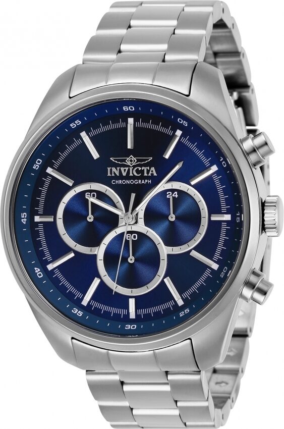 Invicta Specialty Chronograph Quartz Blue Dial Men's Watch #29164 - Watches of America