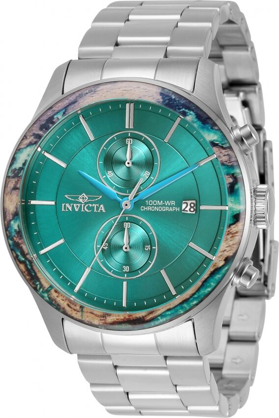 Invicta Specialty Chronograph Quartz Blue Dial Men's Watch #34060 - Watches of America