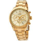 Invicta Specialty Chronograph Quartz Gold Dial Men's Watch #29174 - Watches of America