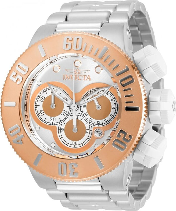 Invicta Specialty Chronograph Quartz Silver Dial Men's Watch #31539 - Watches of America