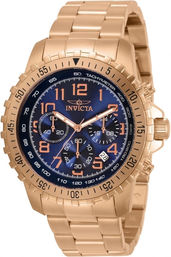 Invicta Specialty Chronograph Quartz Blue Dial Men's Watch #32315 - Watches of America